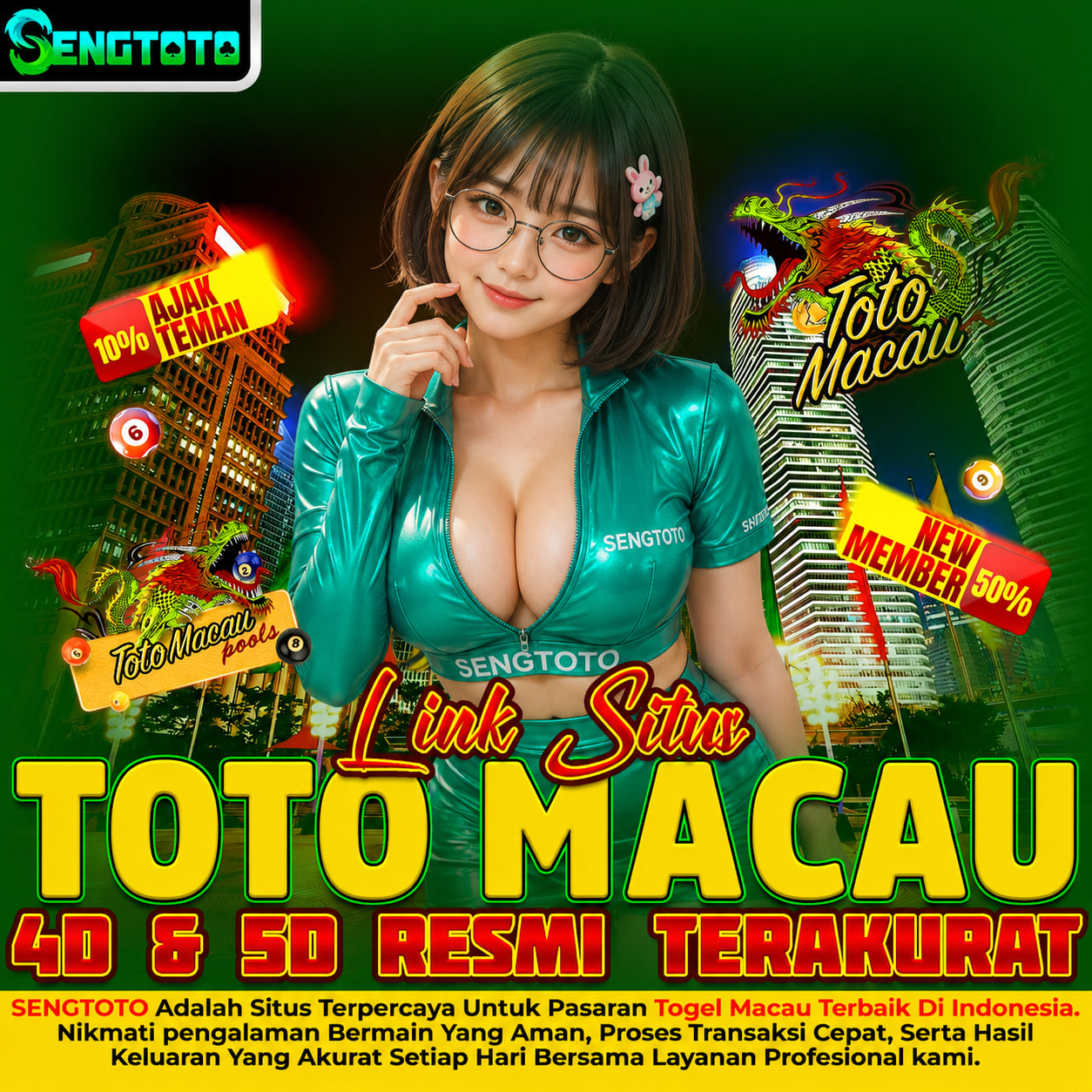 SENGTOTO ⭐️ Bandar Toto Macau 4D & 5D dengan Nuansa Lifestyle Aktif by Runningandliving
