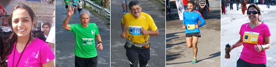 Running Faces